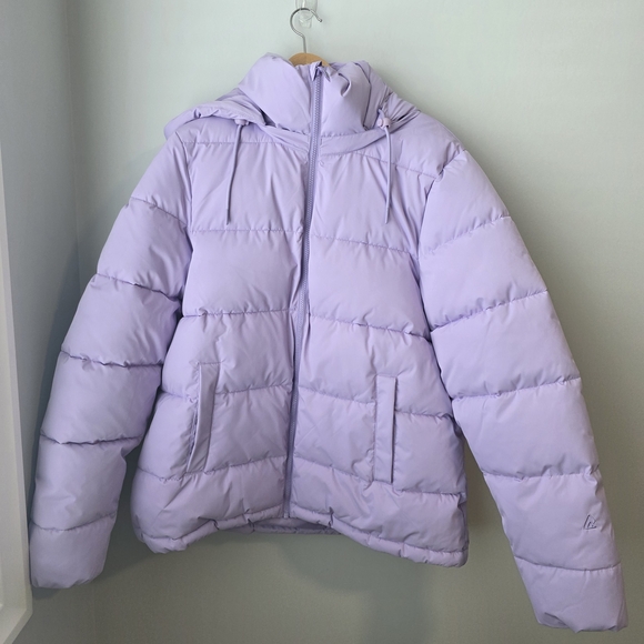 Ripzone Jackets & Blazers - Elegant Lilac Puffer Jacket for Women